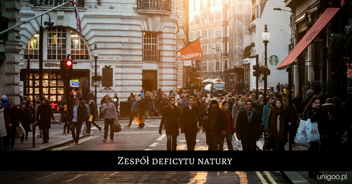 Zespół deficytu natury kwiecień 14